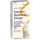Foster & Thrive Earwax Removal Drops, Softens & Loosens Excess Earwax, Safe, Gentle and Non-Irritating, Carbamide Peroxide 6.5%, 0.5 Oz