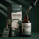 Nuvedo Clarity | Lions Mane Mushroom Liquid Extract | 1.69 fl oz, 25 Serves | Fruiting Body 1:5 Dual Extract |Alcohol Free Tincture | Herbal Nootropic Supplement |for Focus, Memory, Cognitive Support