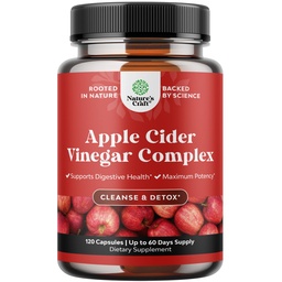Καθαρισμός κάψουλες μηλίτη μηλίτη - ACV Cleanse και Detox χάπια για την υγεία των ούλων και της πέψης με αδυνατίσματος Cayenne - Extra Strength ACV κάψουλες για τον καθαρισμό των ούλων και πλήρη αποβολή σώματος (60 Services)