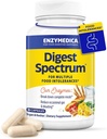 Enzymedica Digest Spectrum, Advanced Digestive Enzymes for Women and Men, Supports Digestion and Multiple Food Intolerances, Fast-Acting Formula for Gas and Bloating Relief, 90 Capsules