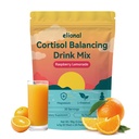 Cortisol Drink Mix for Mental Clarity & Digestive Comfort – Ashwagandha + L-Theanine Powder – Raspberry Lemonade Flavor – 20 Single-Serve Packets (Raspberry Lemonade)