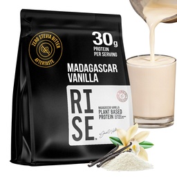 Plant-Based Protein Powder for Men and Women – 30g Complete Plant Protein and 3g Leucine, Zero Bloat, Delicious Taste and Smooth Texture, Madagascar Vanilla, 15 Servings - Scoop Not Included