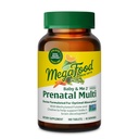 MegaFood Baby & Me 2 Prenatal Multi Minis - Prenatal Vitamins for Women with Choline & Methyl Folate - Gluten-Free, Vegetarian, Pre Natal Multivitamin for Women – 180 Minis Tablets, 45 Servings