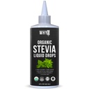 Organic Stevia Liquid Drops Pure Liquid Stevia Extract, Zero Calorie Sweetener for Coffee, Tea & Baking Keto Friendly Sweetener Drops, 8 fl oz, 1,823 Servings