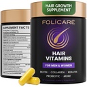 Advanced Bio-Absorb Hair Growth Supplement - Absorption-Enhanced Hair Nutrient System with The Nutrient 'Delivery Crew' for Maximum Absorption and Visible Results You Can Trust (1 Pack)