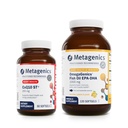 Metagenics Bundle - CoQ10 ST-200 & OmegaGenics EPA-DHA 1000-60 Softgels CoQ10 for Heart Health & Energy Production Support* - 120 Softgels of EPA-DHA 1000 for Heart, Health & Immune System Health*