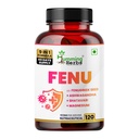Humming Herbs Fenugreek Seed Extract Complex — with Ashwagandha, Shatavari, Safed Musli, Magnesium, Zinc, Vitamin D3, B6 & Folate — 1512 mg per Serving — 120 Capsules (60 Days)