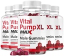 (5 Pack) Vital Pump XL Max for Men Gummies - Vital PumpXL Gummies for Men, Male Support Gummies for Energy Stamina & Daily Performance, Vita Pump XL MAX Gummies, VitalPumpXL Extreme Gummys, 5 Months
