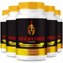 (5 Pack) Vigortrix Supplement, Official Vigortrix Pills for Men, Premium Male Gummy, All-Natural Support for Peak Performance, Energy & Overall Stamina, Vigor Trix ME Pastillas Review (300 Capsules)