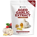 LanranBee Aged Garlic Extract 300 Softgels - Odorless Aged Garlic Supplements for Immune & Heart Support with Hawthorn Berry & Black Pepper - Non-GMO, 150-Day Supply