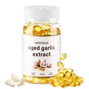 120 Softgel Odorless Aged Garlic Extract with Vitamin B1 & B9 for Overall Wellness, 2 Years Matured