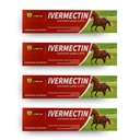 Ivermectin Horse Paste 1.87% – Apple Flavored – 6.08g Tube – for Horses Up to 1250 lb - 4 Pack