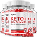 (5 Pack) Apex Keto Gummies Apex Keto ACV Gummies Advanced Formula Apex Keto Apple Cider Vinegar Gummies Gummy (300 Gummies)