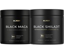 TERRA ELMNT Black Shilajit and Black Maca for Men Bundle