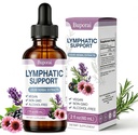 Lymphatic Support Drops Liquid –Lymph Drainage for Women & Men, Herbal Blend with Echinacea, Elderberry & Thyme, Alcohol-Free Glycerin Extract, Immune & Detox Support, 2 fl oz (60 Servings) (1)