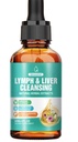 Liposomal Lymphatic Drainage Drops 60ml - Natural Lymphatic Support Supplement, Herbal Blend, Vegan Non-GMO