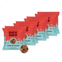 Day Out Protein Snack Balls | Cookie Dough 8 Pack Snack Bites | Gluten-Free, Dairy-Free, Vegan Treat | Convenient Ready to Eat Healthy Dessert Energy Bites | Includes 8 x 2oz Packs (16oz Total) | 12g Protein