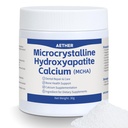 Microcrystalline Hydroxyapatite (MCHA) Powder, Non-Nano Natural Calcium Phosphate, Bovine-Derived Raw Ingredient, Fine Powder for Formulation & DIY Use, 1.06 oz (30g)