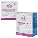 HONESTMED Maximum Strength OTC Pain Relief Patch - 4% Lidocaine Patches for Back, Knee, Neck, Joints & Muscle Soreness, Unscented - 3.9” x 5.5”, Individually Packaged Single Use, 30 Count Box