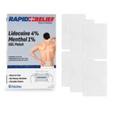 Lidocaine 4% + Menthol 1% Gel Patch