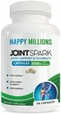 JOINTSPARK Joint Support Supplement – Glucosamine, Chondroitin & MSM with Boswellia, Turmeric, Quercetin & Bromelain – Supports Joint Comfort – Gluten Free, Non GMO – 60 Capsules