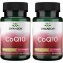 Swanson CoQ10 - Coenzyme Q10 Supplement - (100 Softgels, 100mg Each) (2 Pack)