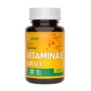 Pro Vitamin E Supplement, 400 IU, 30 Capsules
