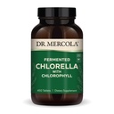 Dr. Mercola Fermented Chlorella - Supports Normal Detox & Cellular Energy - with Chlorophyll & Trace Minerals - Vegan - Non-GMO - 1 g - 450 Tablets