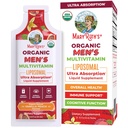 MaryRuth Organics Multivitamin for Men | USDA Organic | Sugar Free Mens Multivitamin Liposomal | Liquid Vitamins for Men | Immune Support Supplement & Overall Wellness | Vegan | 14-0.5 Fl Oz Pouches
