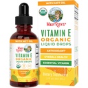 MaryRuth Organics USDA Vitamin E Liquid Drops 2 Month Supply | Bone and Joint Health | Cognitive Health for Adults and Kids | Sugar Free, Vegan, Non-GMO, Gluten Free | 2 Ounces