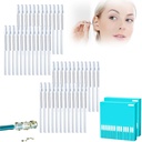 48Pcs Sticky Ear Cleaning Stick, Reusable Adhesive Ear Pick with Soft Rubber Tip for Gentle Ear Care, Compact Personal Hygiene Kit for Home, Travel, and Family Use