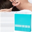 New Reusable Sticky Soft Head Ear Swabs, Adhesive Ear Wax Removal Tools, Ear Cleaning Tools Ear Curette for Kids & Adults (24PCS, L)