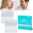 Sticky Ear Cleaning Stick for Adults, Reusable Sticky Ear Cleaner Picks, Gentle Soft Ear Care Cleaning Sticks with Dust Cover (S, 24)