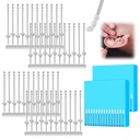 Sticky Cleaning Ear Stick, Upgraded Sticky Ear Cleaners, Gentle Reusable Soft Spiral Head Adhesive Ear Pick for Safe Ear Cleaning, Sticky Swabs for Adults (48 PCS)