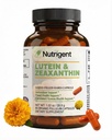 Lutein 20 mg with Zeaxanthin, Liquid Filled Organic Capsules, Eye Health Supplements, Support Vision Health, Gluten Free, Soy Free (60ct)