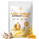 Aged Garlic Extract 300 Capsules - 10000mg High Potency, Odorless, Garlic Supplement for Heart Health, Immune Support & Antioxidant Benefits Non-GMO Gluten-Free