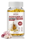 Odorless Aged Garlic Extract 500mg - 300 Softgels, 2 Year Aged Garlic Supplements for Heart & Immune Support - Natural Antioxidant Supplement for Women＆Men, Non-GMO