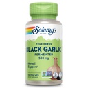 SOLARAY Black Garlic 500 mg - Fermented for Easier Digestion and Mellow Aftertaste - Antioxidant Garlic Supplements - Non-GMO, Vegan, Lab Verified - 60-Day Guarantee - 50 Servings, 50 VegCaps
