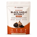Black Garlic Extract, Odorless Garlic Capsules, Daily Wellness Routine, 60 Capsules(1PC)
