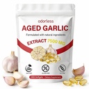 Aged Garlic Extract Capsules,odorless Aged Garlic Extract Organic Garlic Capsules,Rich in Antioxidant,Natural Health Support,Gluten-Free,Non-GMO,300 Softgels