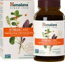 Himalaya StressCare βοτανικό συμπλήρωμα, υποστηρίζει ανακούφιση από το στρες, την ενεργειακή υποστήριξη, την χαλάρωση, περιστασιακή αϋπνία, Ashwagandha, Ιερός Βασίλειος / Τουλσί, Gotu Kola, μη ΓΤΟ, χορτοφάγοι, 240 κάψουλες