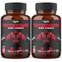 agobi Herbal Test Support for Male Supplement - 2 Packs 60caps - 2 Month Supply