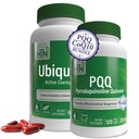 Health Thru Nutrition HTN Ubiquinol + PQQ Bundle: 20mg Pyrroloquinoline Quinone & 100mg Kaneka Ubiquinol (120 Servings Each)