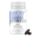 Quercetin with Bromelain, Liposomal Quercetin Complex with Vitamin C & Zinc, Elderberry, Berberine & Mullein for Immune Wellness & Respiratory Comfort, Higher Absorption - 60 Softgels