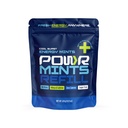 POWR Energy Mints, Cool Burst Flavor - Refill Bag, 40mg Caffeine per Mint, Sugar Free, Zero Calories, No Aspartame - Pocket Energy for Pre-Workout, Cycling, Running, Endurance - Focus & Energy - BAG