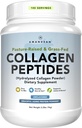 AMANDEAN Collagen Peptides σε σκόνη 1kg. Grass-Fed, Enzymatically Hydrolyzed, Type 1 & 3. Συγκροτημένο, εύκολο να αναμιχθεί, άγευστο, μη ΓΤΟ. Πρωτεΐνη με 18 Αμινοξέα για Υγιή Δέρμα, Μαλλιά, Νύχια.