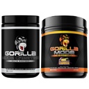 Gorilla Mode Creatine Monohydrate Micronized Powder & Pre Workout (BlackBerry Lemonade) - Massive Pumps | Laser Focus Energy | Improved Muscle Size | Power Output and Strength