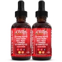 Clean Nutra Cayenne Pepper Drops Supplement Liquid + Hawthorn Berry, Vitamin D3 K2 Beet Root Powder, Ceylon Cinnamon, Turmeric Curcumin, Organic Panax Ginseng, Berberine Extract Organic (2)
