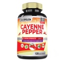Cayenne Pepper Supplements Extract Capsules, 4 Months Supply with Ginger, Turmeric Curcumin, Tulsi, Black Pepper - Supports Immune System, Promotes Digestive System Function - 120 Vegan Capsules