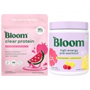 Bloom Strawberry Watermelon Clear Protein and Pre Workout Bundle